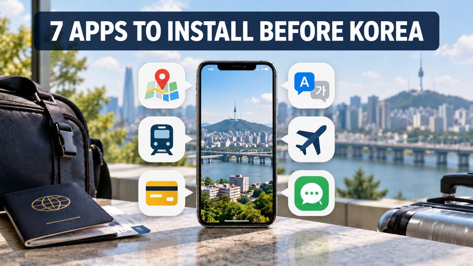 Best apps for traveling in Korea on a smartphone