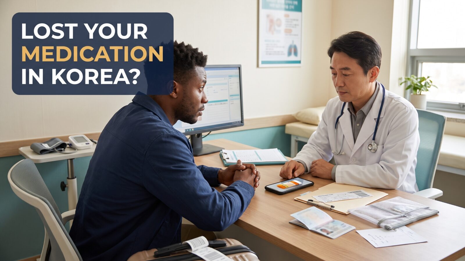 Lost Medication in Korea? How to Get a Replacement Prescription
