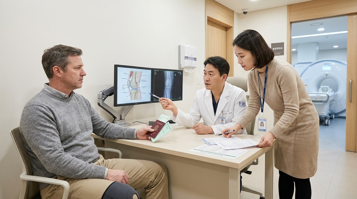 MRI in Korea for foreigners explained by a Korean doctor and international patient coordinator