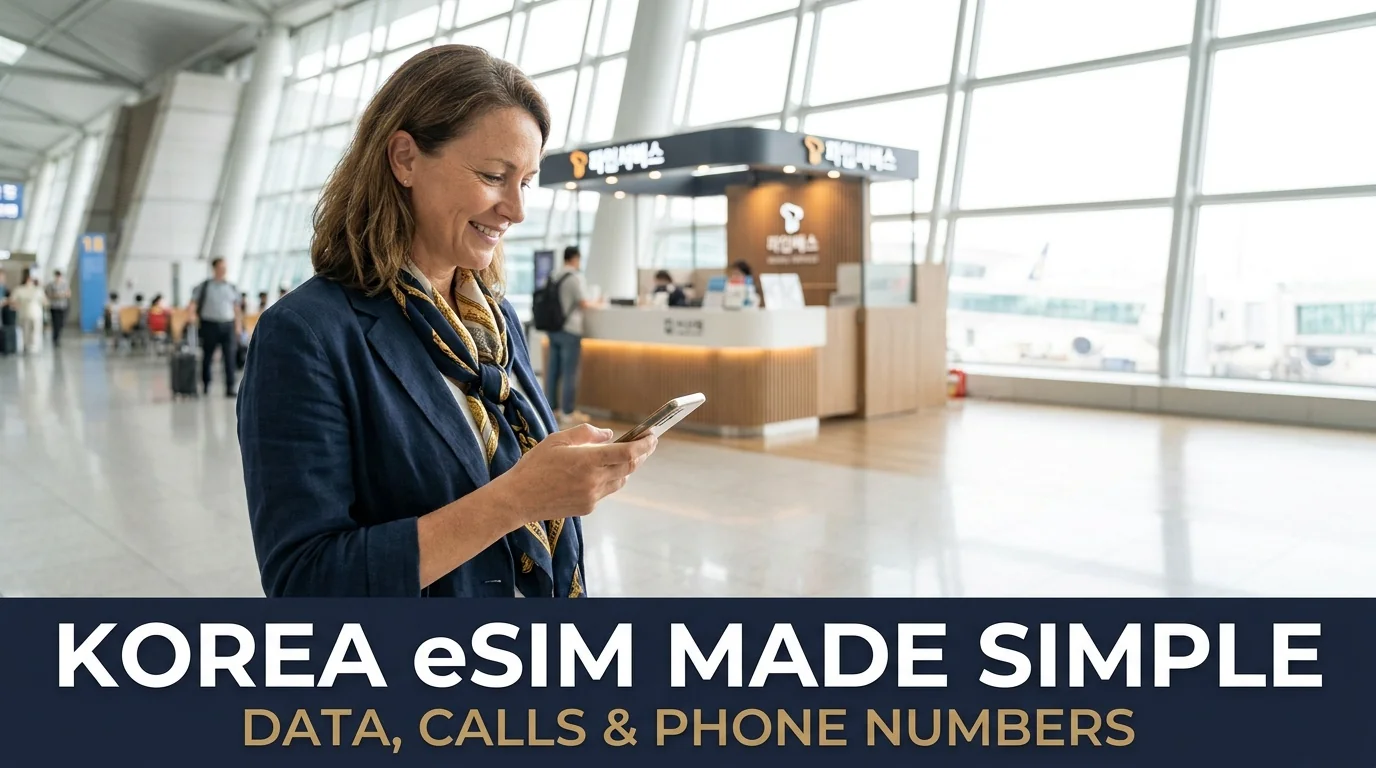 Korea eSIM for Tourists: A Simple Beginner’s Guide